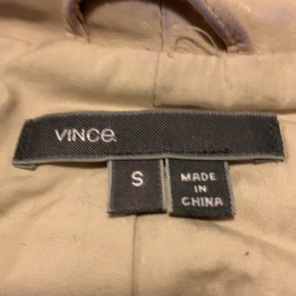 Vince leather jacket - Picture 4 of 5